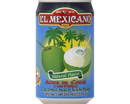 El Mexicano · Coconut Juice with Pulp (10.5 fl oz)