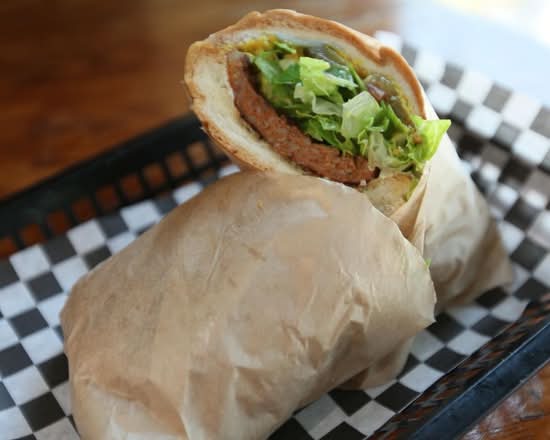 Chicken Sausage Po'Boy