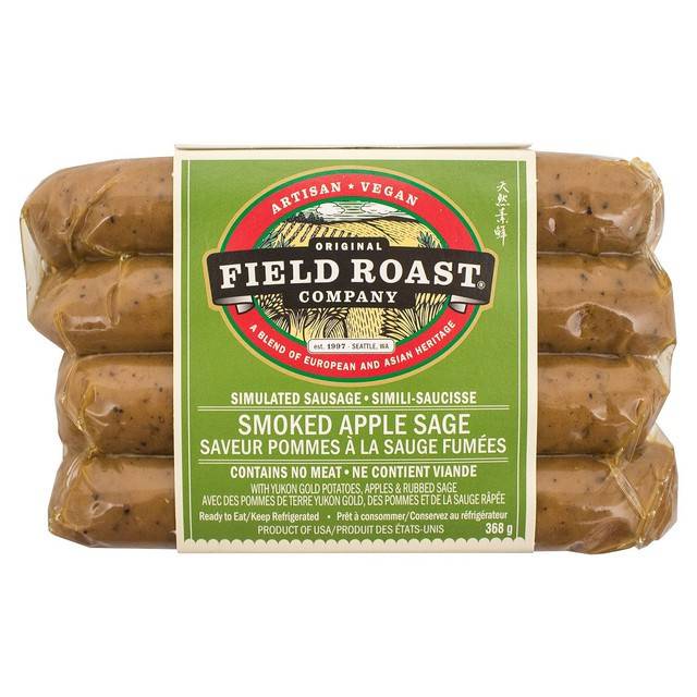 Fieldroast Smoked Apple & Sage Plant-Based Sausages (368 g)