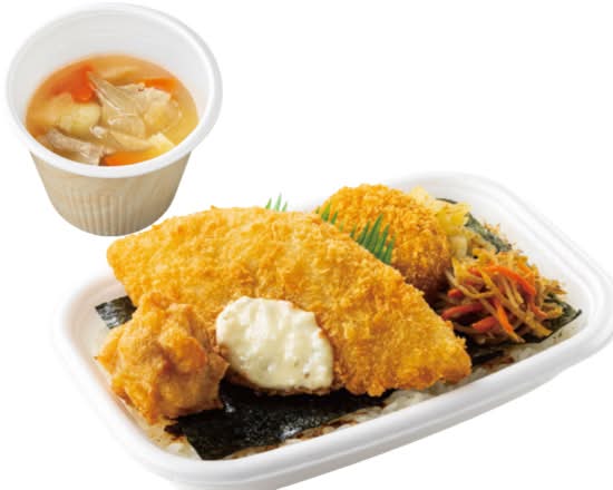 特のりタル弁当（醤油）＋豚汁セット