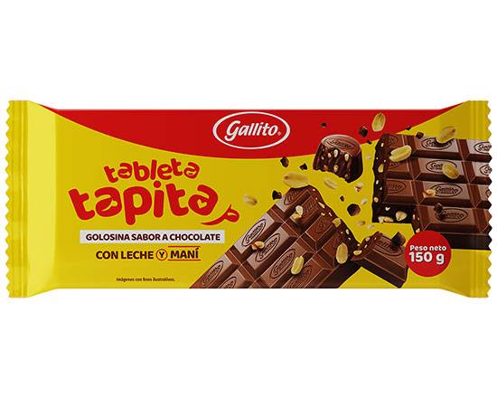 Chocolate Tableta Tapita Gallito 150g