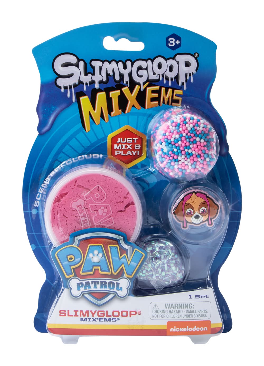 SlimyGloop Paw Patrol Skye Mix'ems Set 3+ Years
