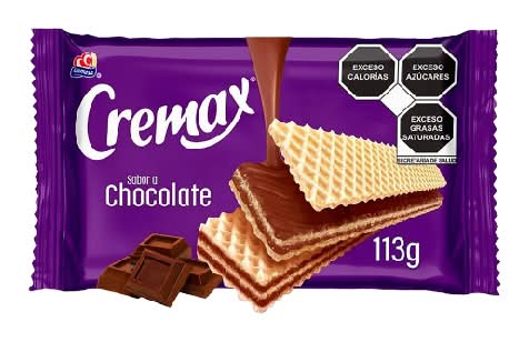 Cremax · Galletas tipo wafer con relleno, chocolate (113 g)