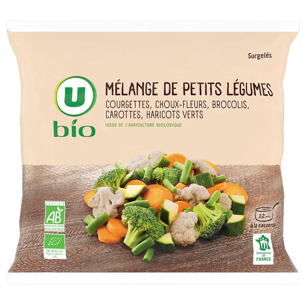 U Bio - Poêlée de petits légumes (600g)
