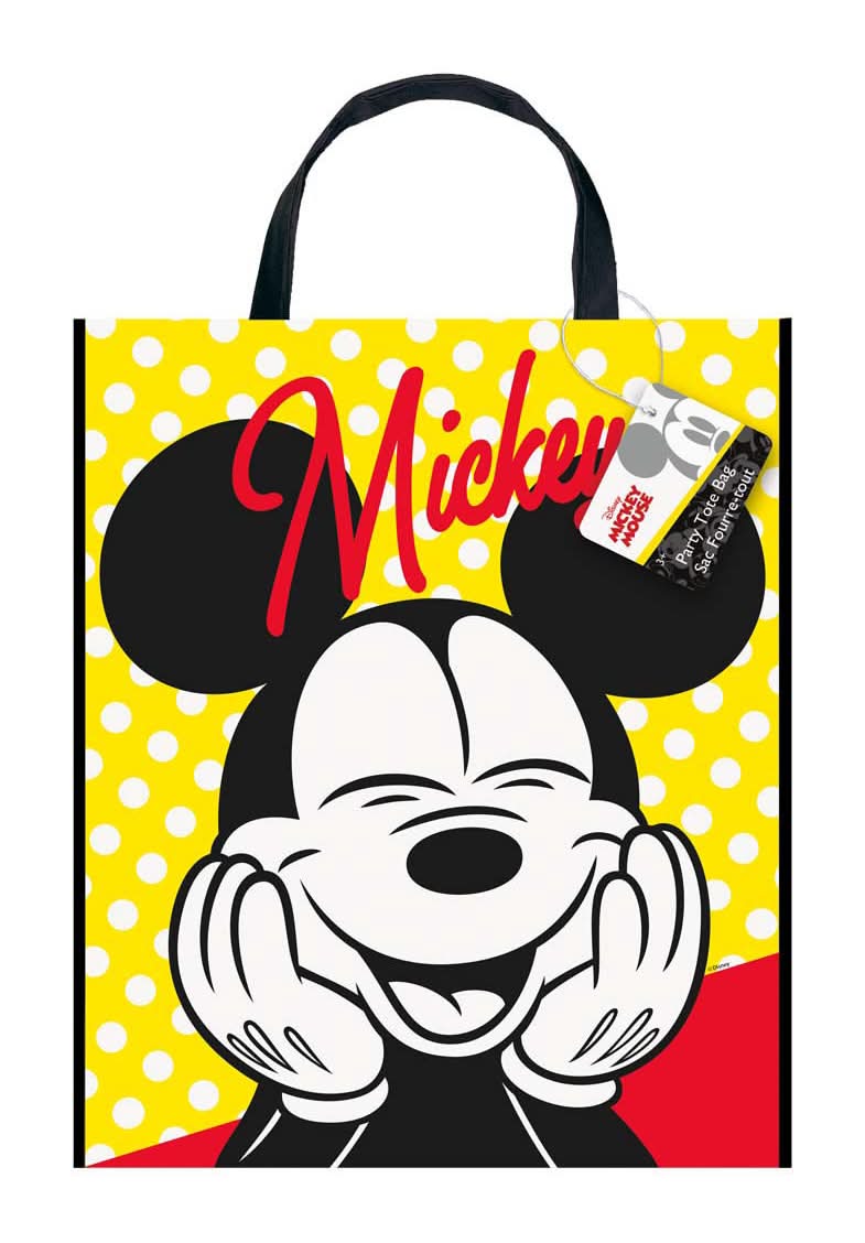Mickey Mouse Reusable Tote Bag 13 In X 11 In