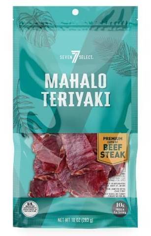 7-Select Mahalo Teriyaki Jerky 10oz