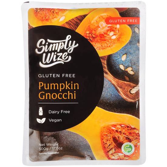 Simply Wize Gluten Free Gnocchi Pumpkin 500g
