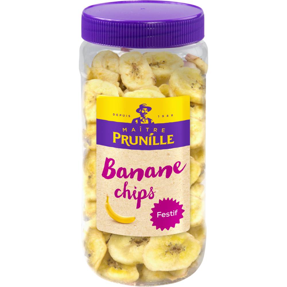 Maitre Prunille - Banane sechée en chips