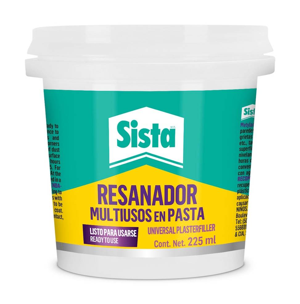 Sista · Resanador multiusos en pasta, blanco