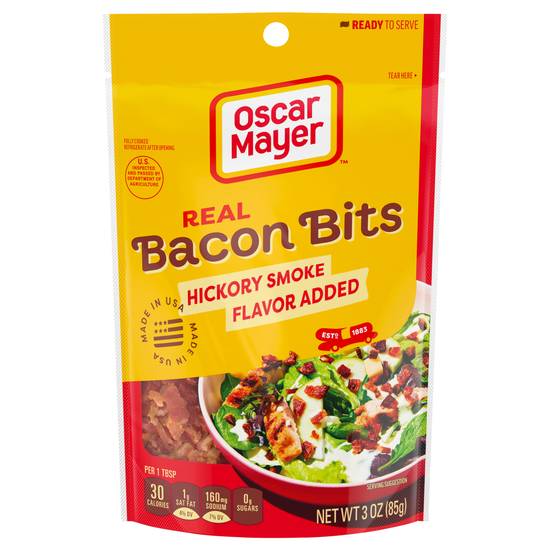 Oscar Mayer Hickory Smoke Flavor Added Bacon Bits (3 oz)