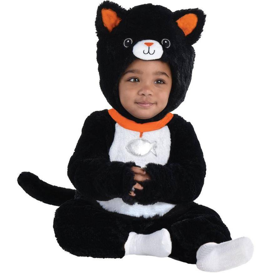 Baby Cuddly Cat Costume - Size - 0-6M