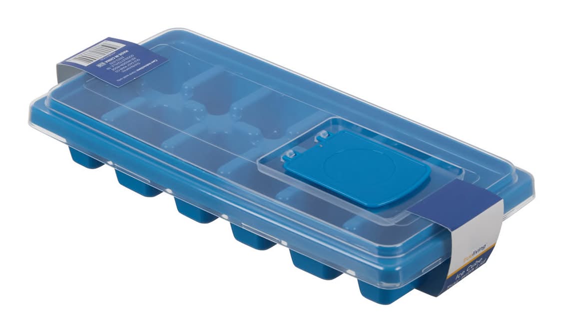 True Living Ice Cube Tray With Lid Assorted