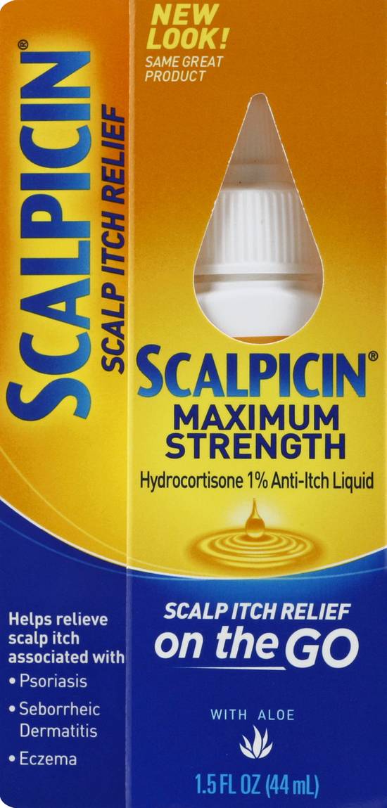 Scalpicin Maximum Strength Scalp Itch Relief Treatment
