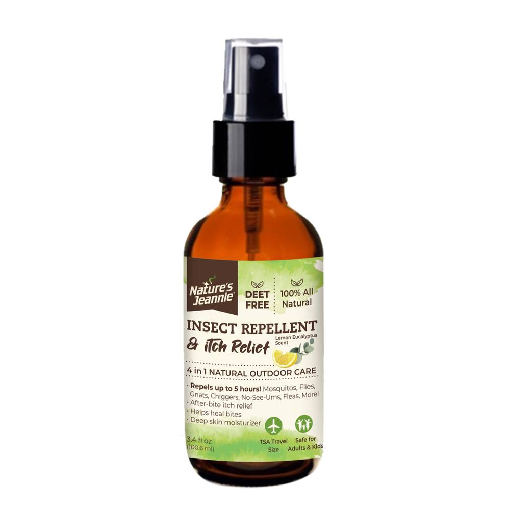 Nature's Jeannie All-Natural Insect Repellent & Itch Relief (3.4 oz)