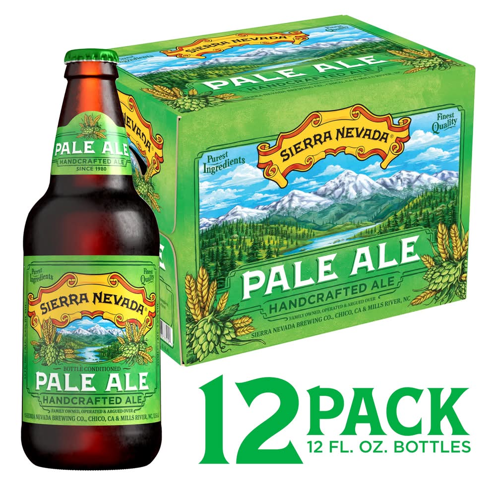 Sierra Nevada Pale Ale Craft Beer (12 x 12 fl oz)