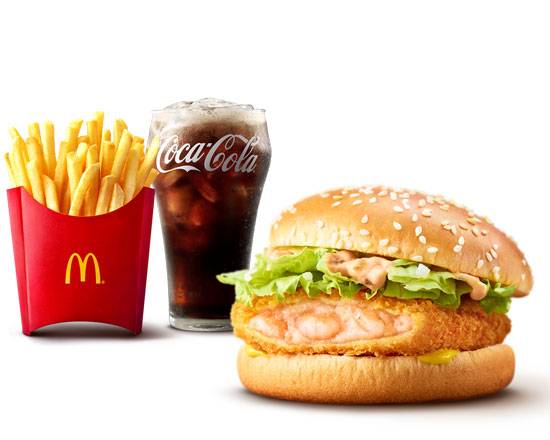 えびフィレオ セット Shrimp Filet-O Set