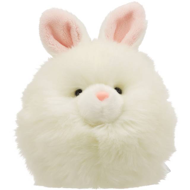Bunny Puff Plush, White