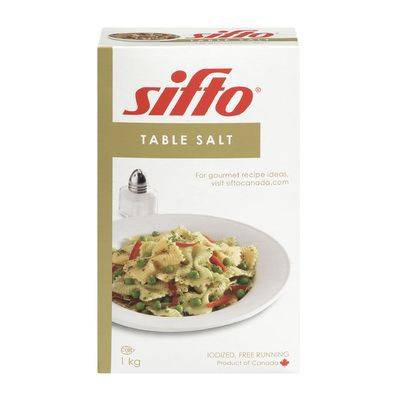 Sifto sel de table (1 kg) - table salt (1 kg)