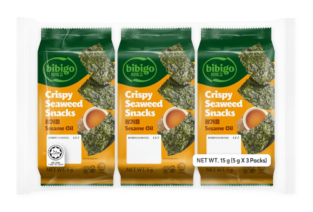 bibigo Crispy Seaweed Snacks (15g)