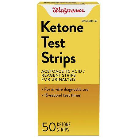 Walgreens Ketone Test Strips For Urinalysis (50 ct)