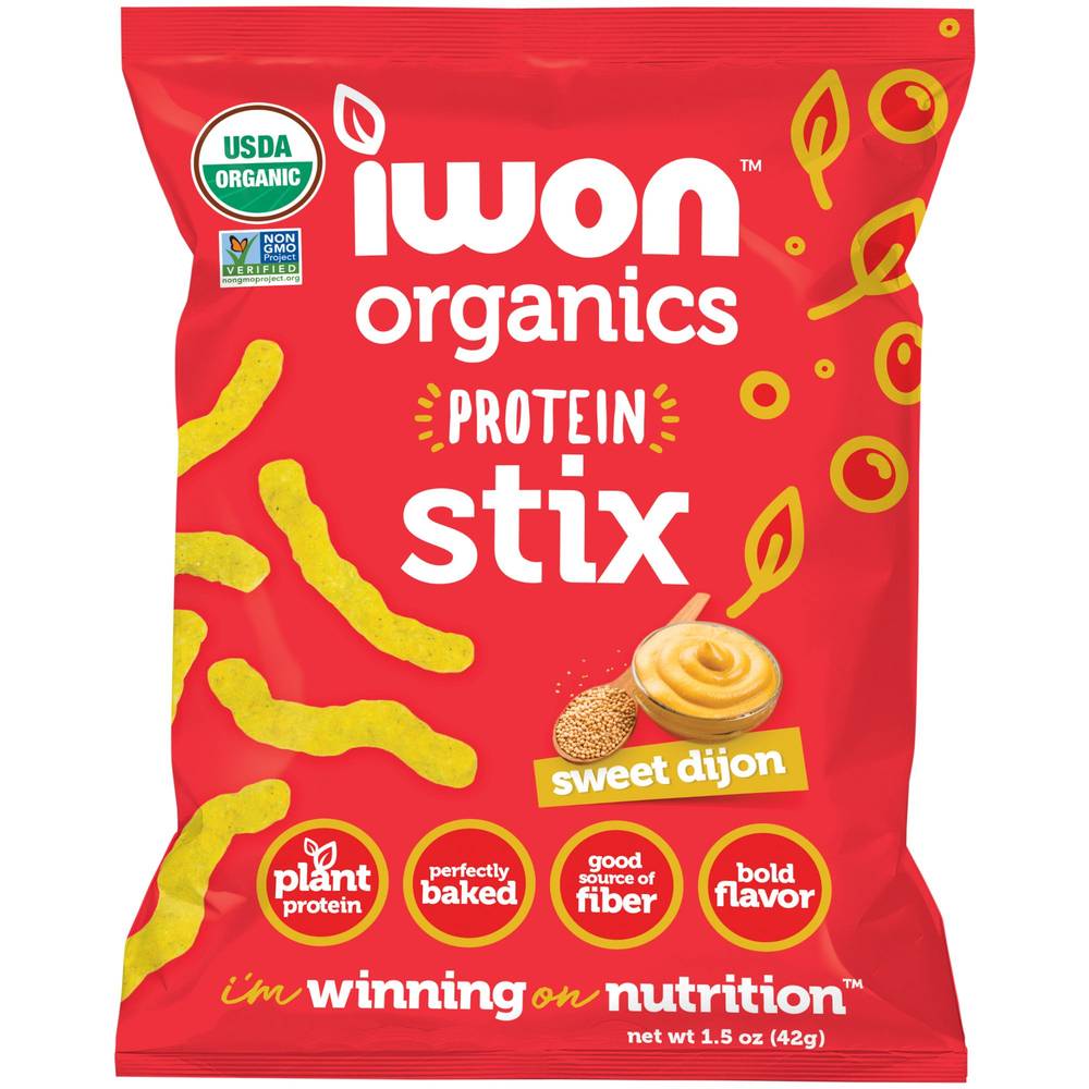 iWon Organic Nutition Protein Stix, Sweet Dijon (1.5 oz)