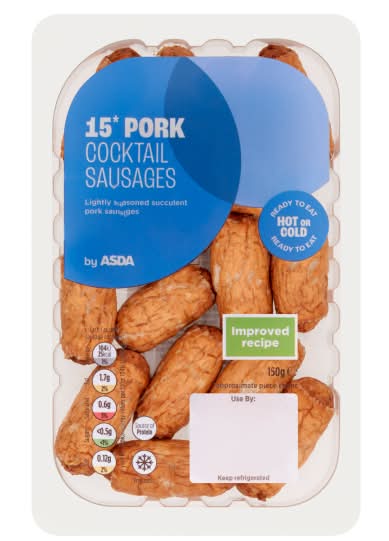 ASDA Pork Cocktail Sausages (150g)