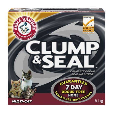 Arm & Hammer Clump and Seal Multi-Cat Litter (9.1 kg)