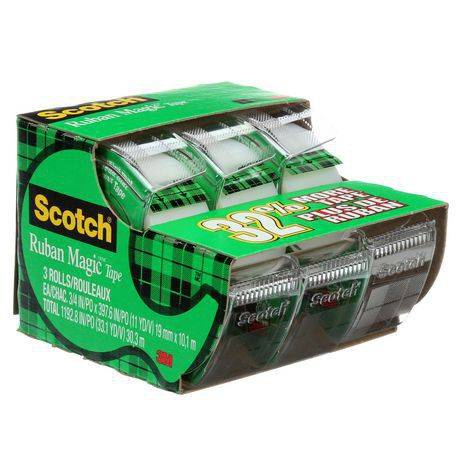 Scotch ruban magic (3 unités) - magic tape (3 units)