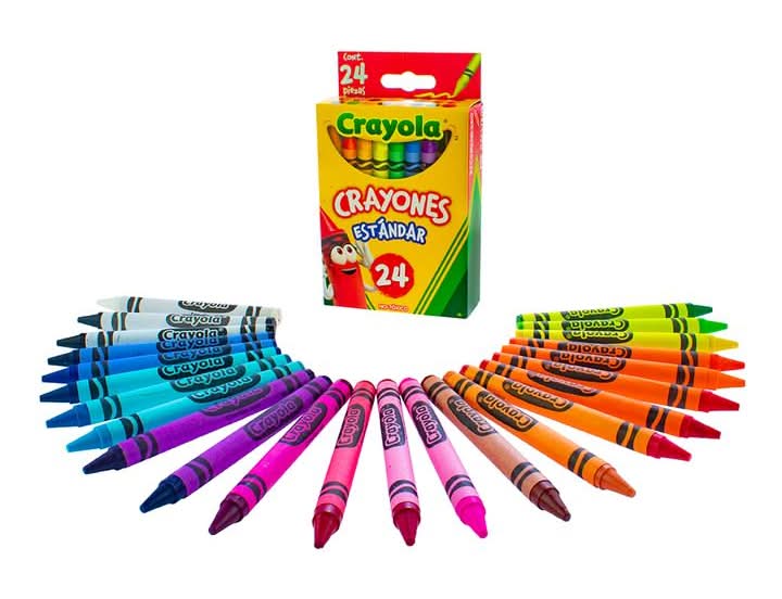 Crayola · Crayones estándar (24 un)