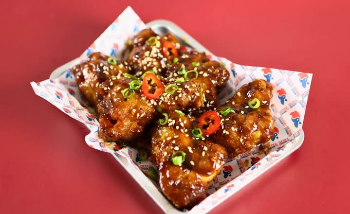 6 Korean BBQ Wings