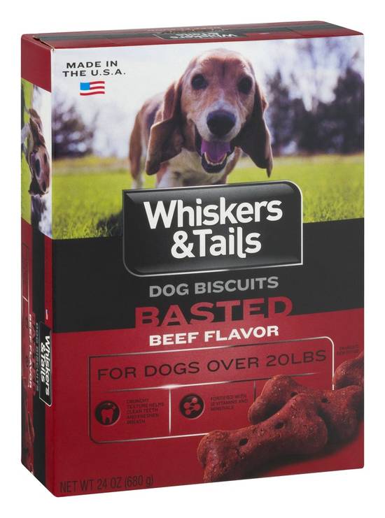 Whiskers Tails Basted Beef Flavor Dog Biscuits Delivery Near