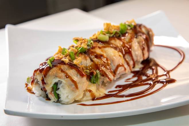 Baked Salmon Roll