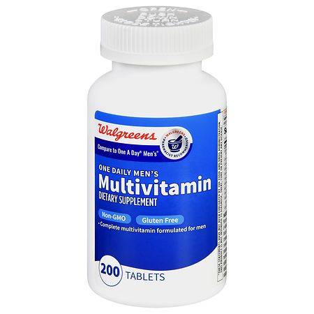 Walgreens One Daily Men's Multivitamin Tablets (200 days) - 200.0 ea