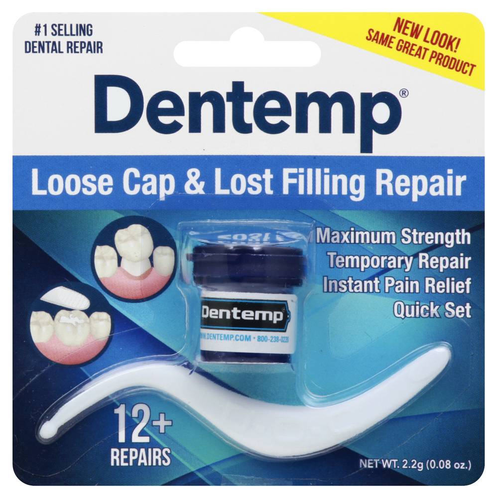 Dentemp Loose Cap & Lost Filling Repair