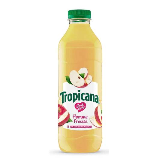 TROPICANA - Jus de pommes douces Pink Lady - Pure Premium - sans sucres ajoutés - t 1l