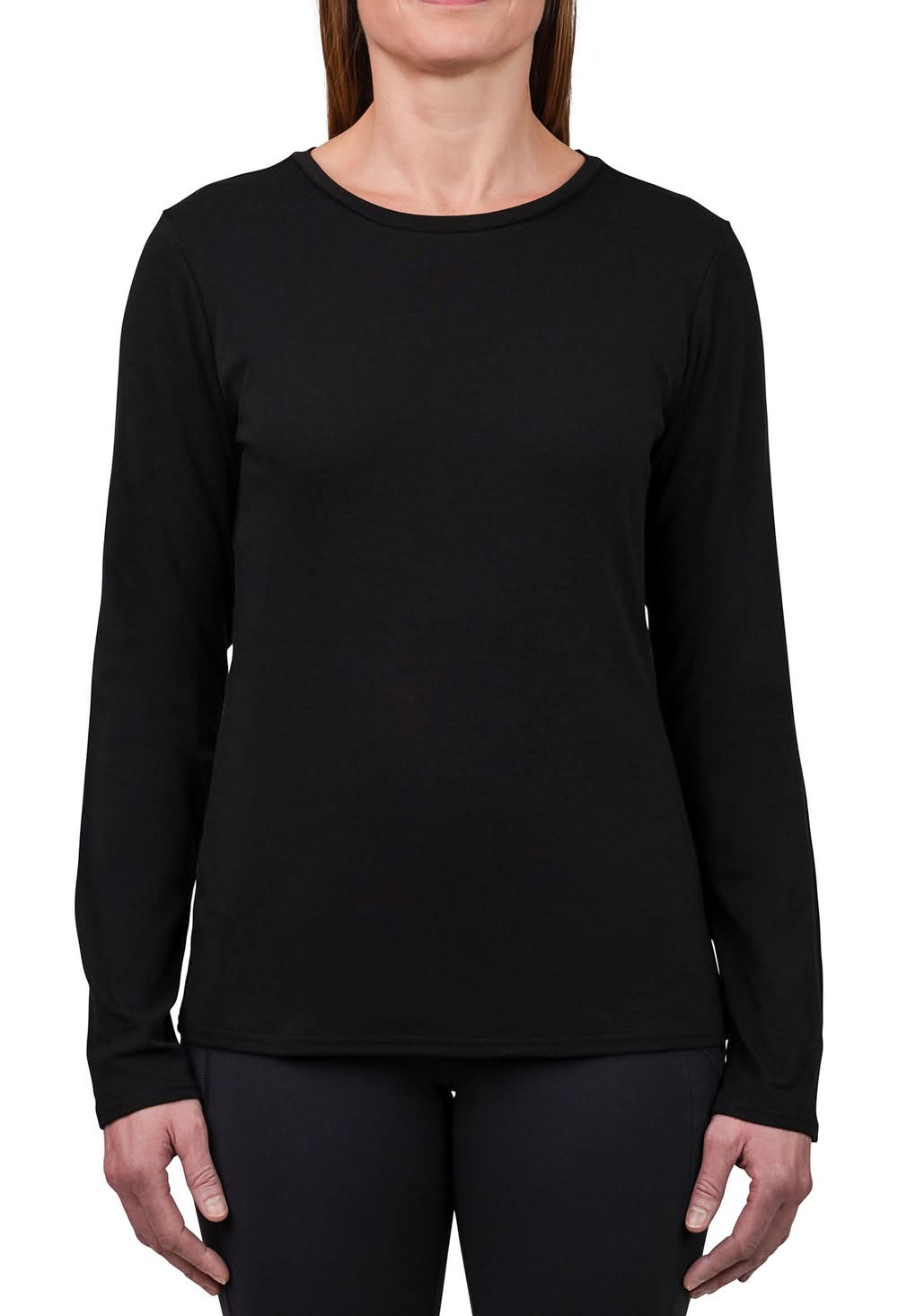 United Colors Of Benetton – T-Shirt À Manches Longues En Coton Supima® Pour Femmes, Ttg / United Colors Of Benetton Women’S Long Sleeve Supima Cotton® Tee, Xxl