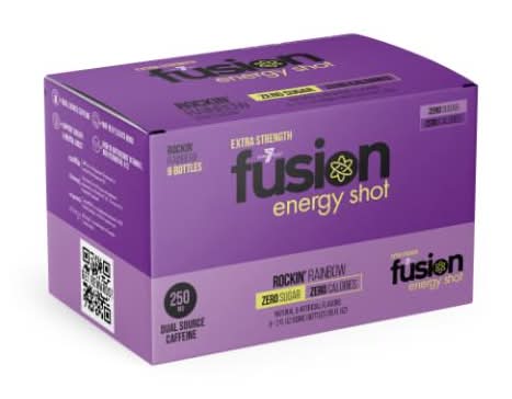 7-Select Fusion Extra Strength Energy Shot Rockin' Rainbow 8ct, 2oz