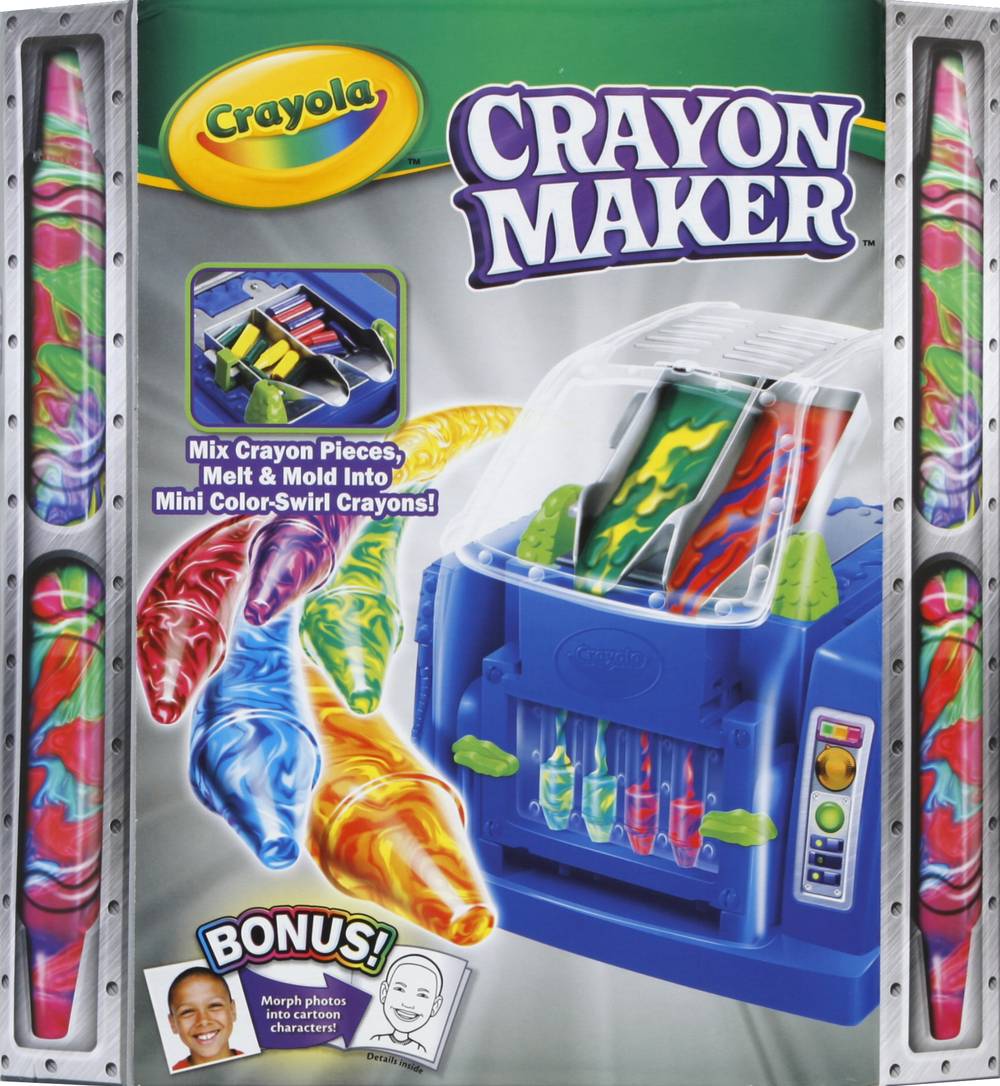 Crayola Crayon Maker Mold Crayons / Color Swirl authentic Crayon New In Box