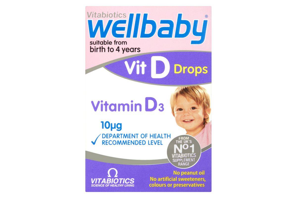 Vitabiotics Wellbaby Vit D Drops 10 µg 30ml