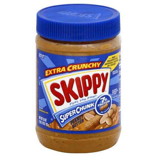 Skippy Super Chunk Extra Crunchy Peanut Butter