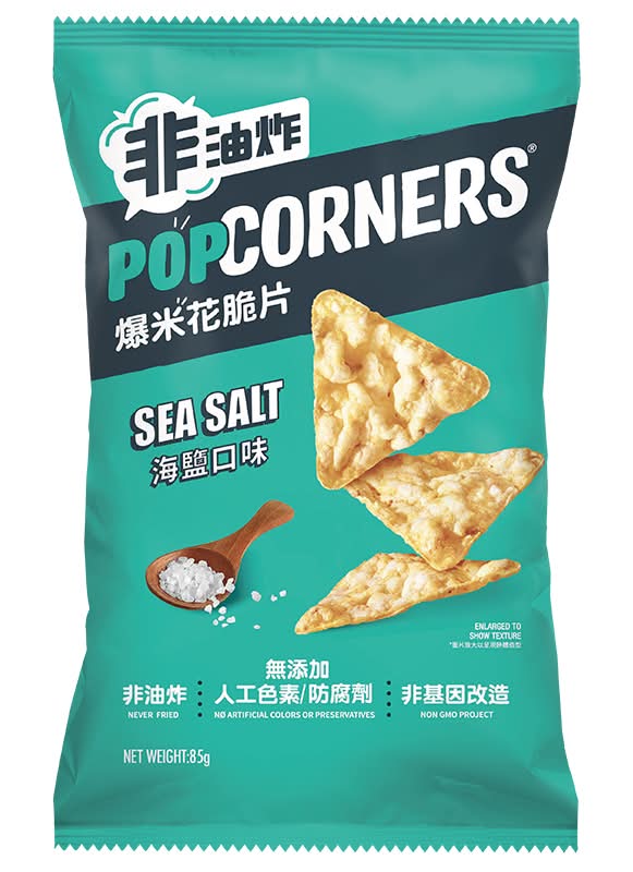 POPCORNERS爆米花脆片海鹽口味85g*限量包裝,恕不指定(以實際出貨為主) <85g克 x 1 x 1Bag包>