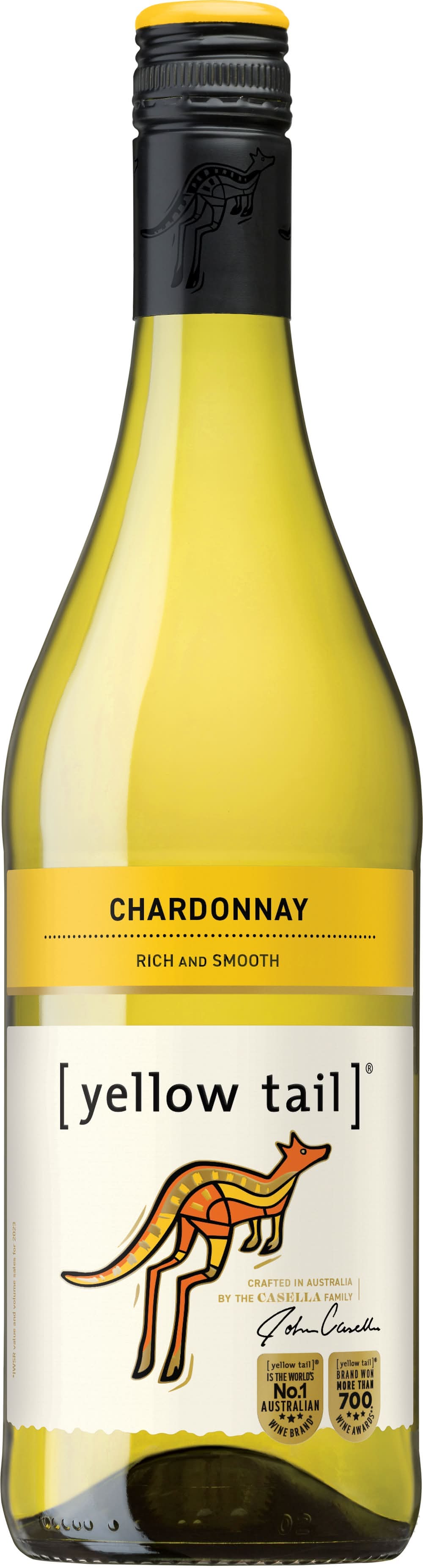 Yellow Tail Rich & Smooth Chardonnay White Wine (750 ml)