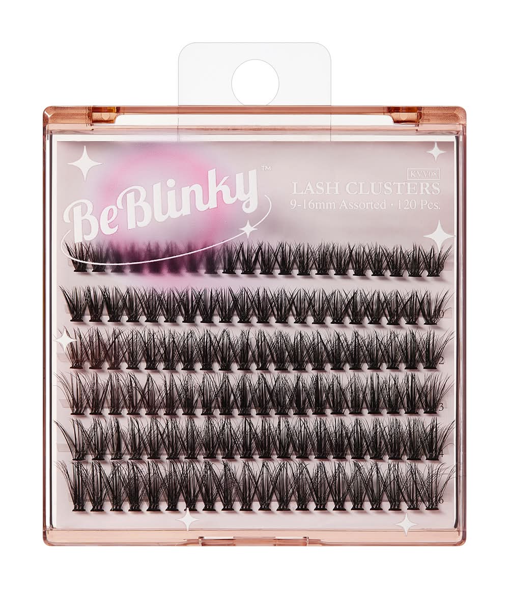 BeBlinky False Eyelash Clusters, Assorted (120 ct)
