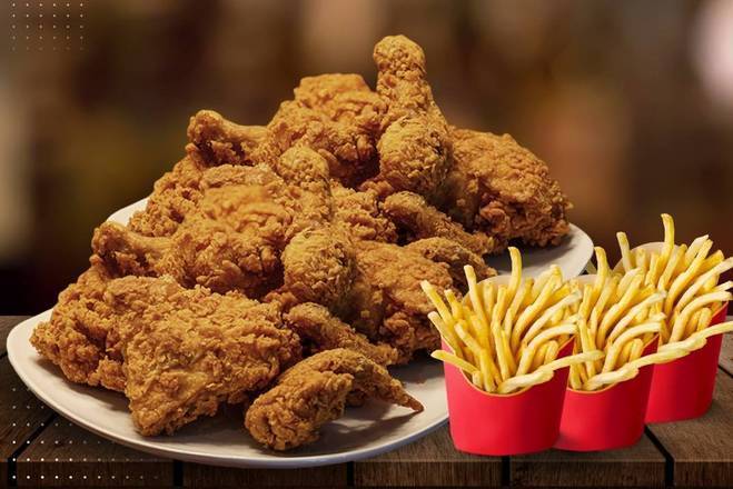 12 Piece Chicken Combo *3 Sides*