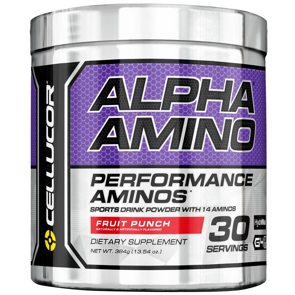 Alpha Amino - Fruit Punch(384 Grams Powder)