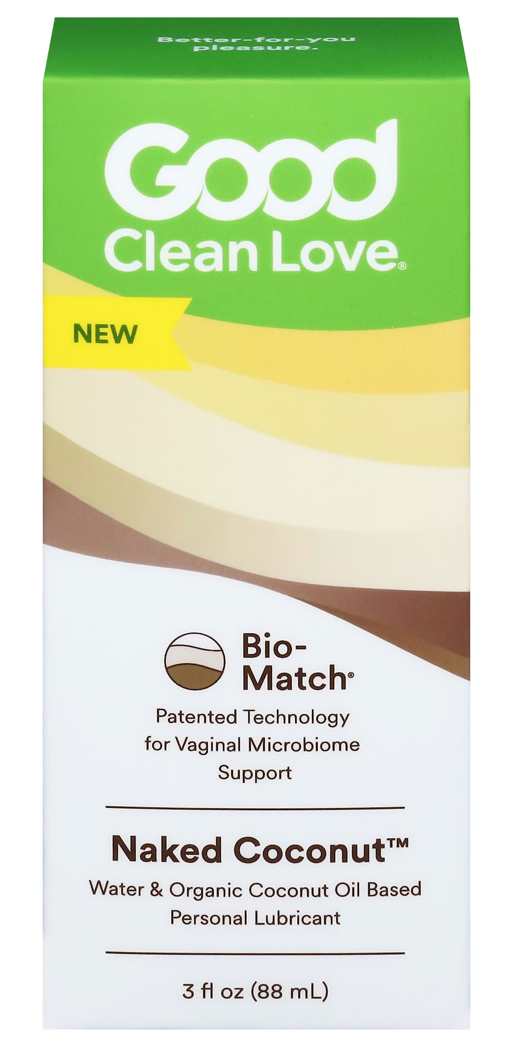 Good Clean Love Naked Coconut Personal Lubricant (3 fl oz)