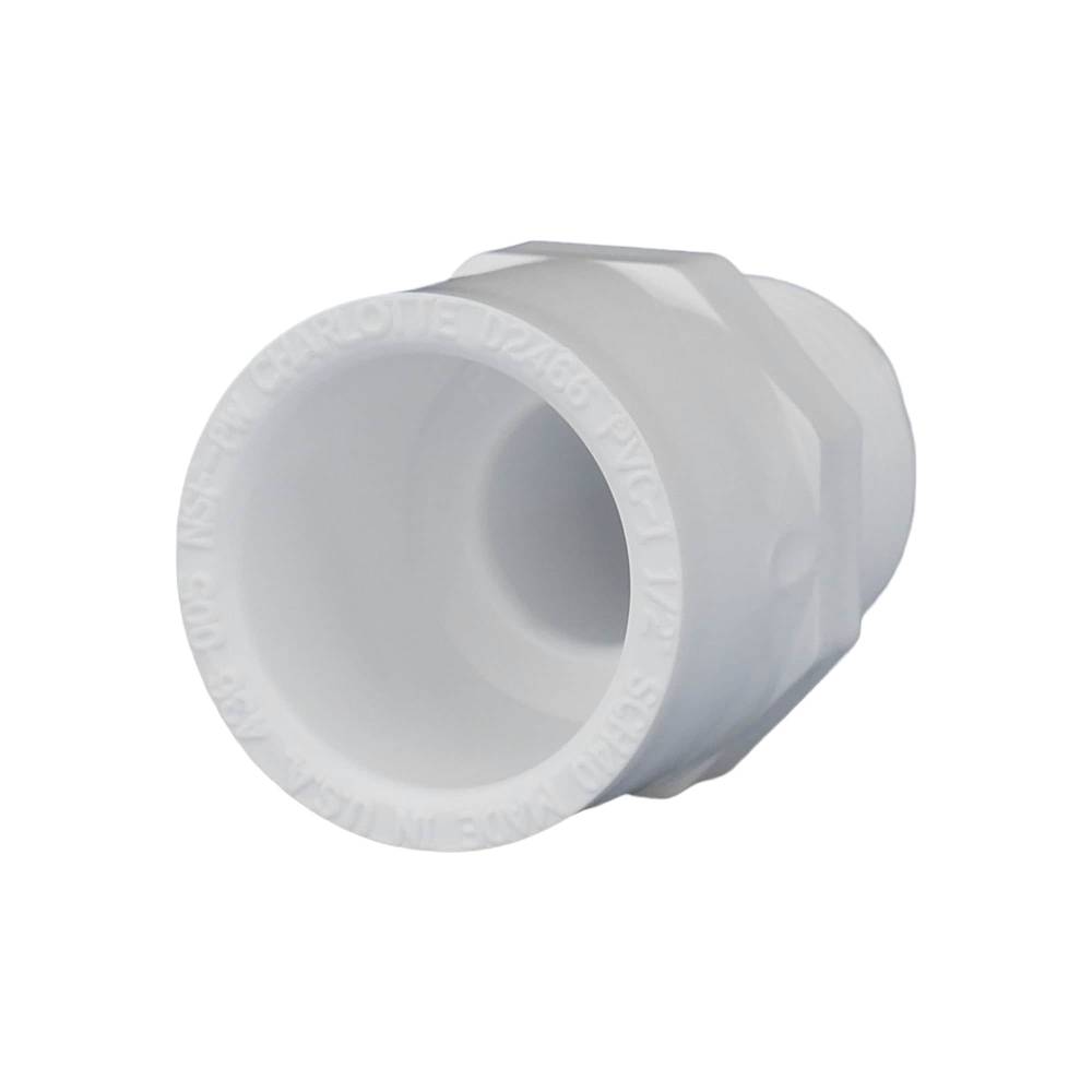 Charlotte Pipe 1/2-in Schedule 40 PVC Male Adapter | PVC 02109  0600