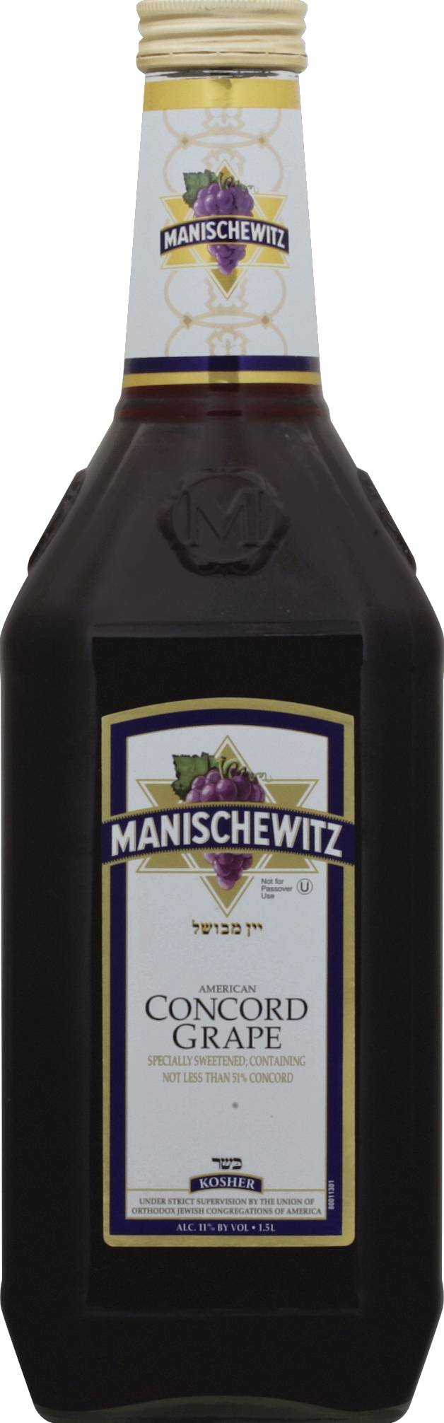 Manischewitz Concord Grape American Wine (1.5 L)