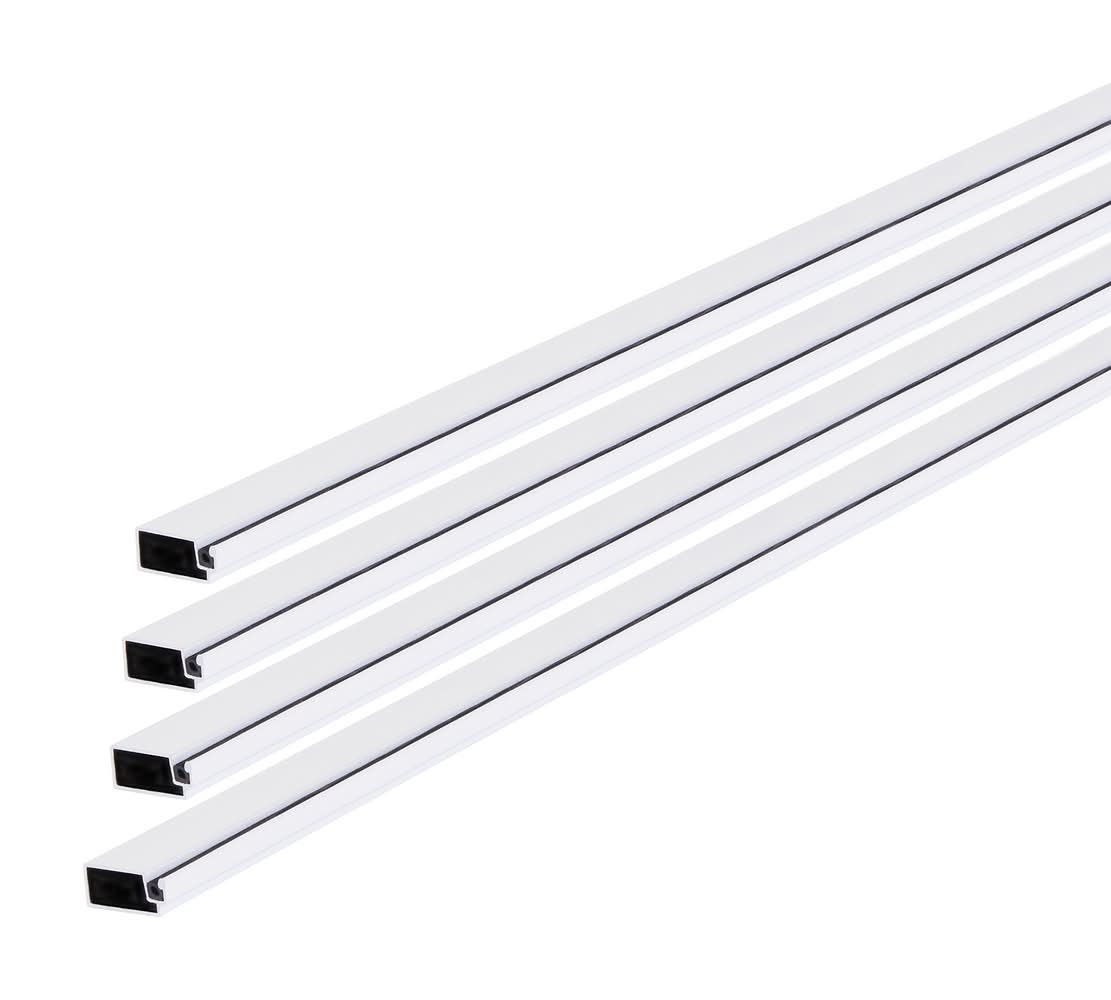 M-D 5/16-in x 4-ft White Aluminum Replacement screen kit | 14103