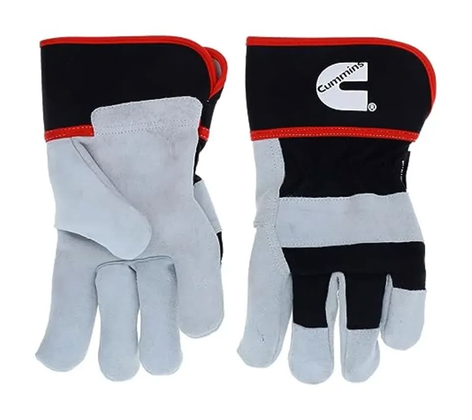 Cummins Leather Palm Work Gloves